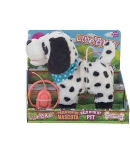 Soft Dalmatian dog plush toy with sound, 24 cm, from BigBuy Kids, designed for children to cuddle and listen to gentle sounds.