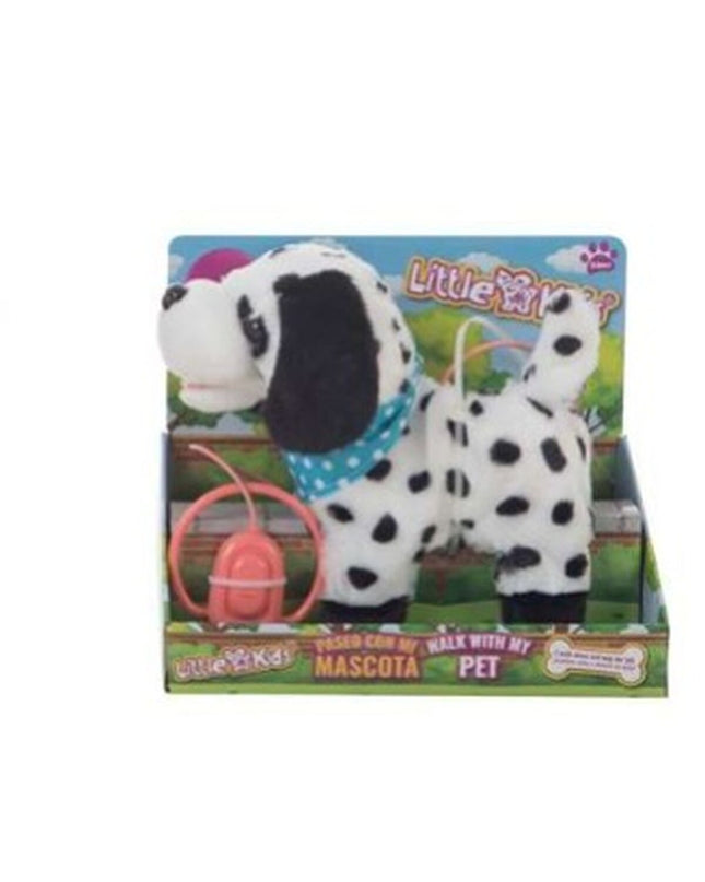 Soft Dalmatian dog plush toy with sound, 24 cm, from BigBuy Kids, designed for children to cuddle and listen to gentle sounds.