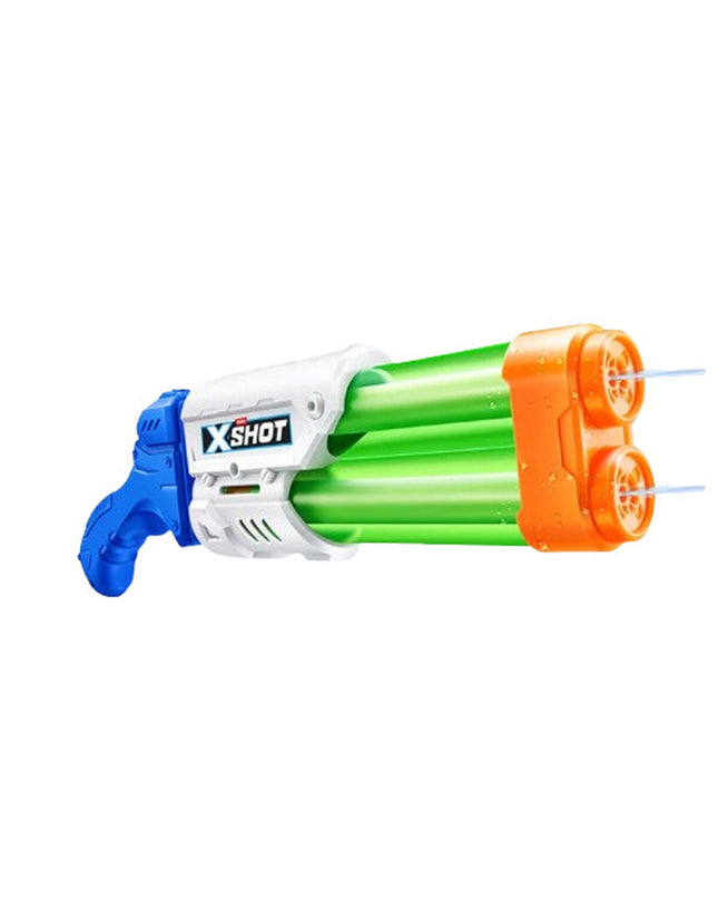 Zuru X-Shot Small Quad Stream Waterpistol toy for outdoor play, featuring a compact design with four water streams.