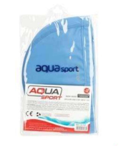 Aktive polyester active swim cap for watersport and outdoor activities, lightweight and snug-fitting sports headwear.