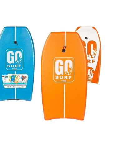 Aktive 94cm bodyboard for water sports, featuring a sleek design and lightweight foam construction, ideal for outdoor aquatic fun.