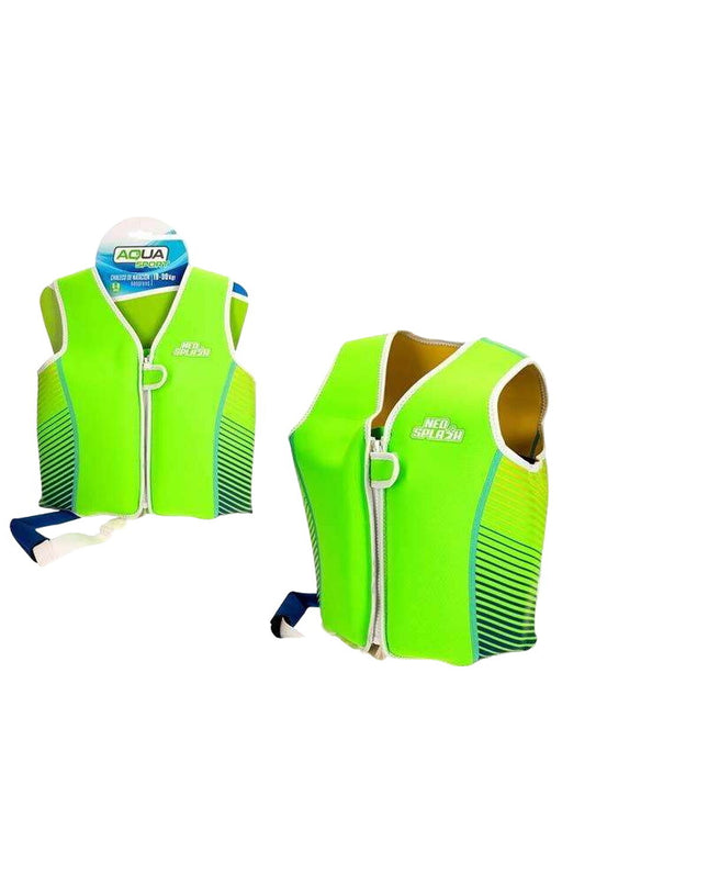 Colorbaby AquaSport vest for 3-6 years, suitable for outdoor play and water activities, with bright blue color and adjustable straps.