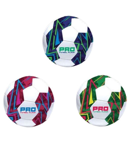 BigBuy Sport football for outdoor play, showing a classic black and white soccer ball with detailed panel design.
