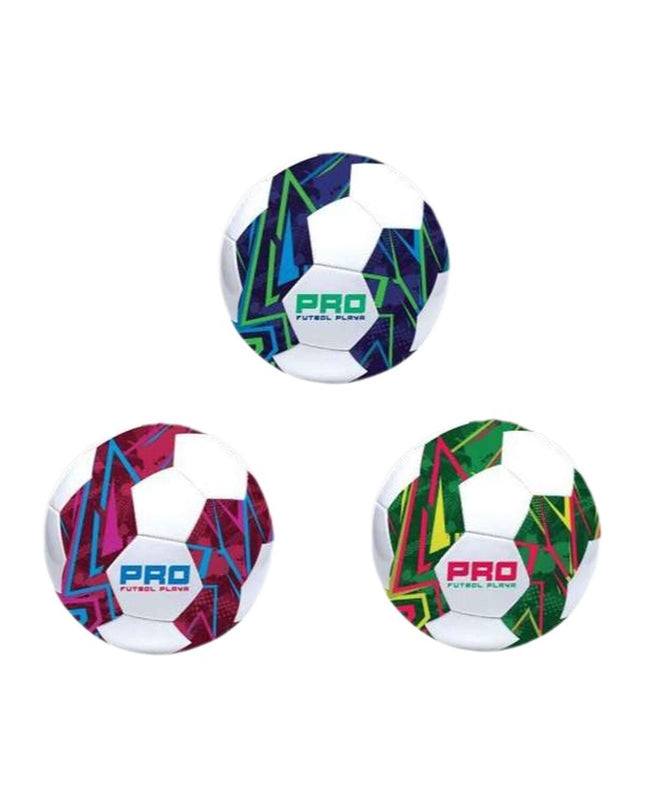 BigBuy Sport football for outdoor play, showing a classic black and white soccer ball with detailed panel design.