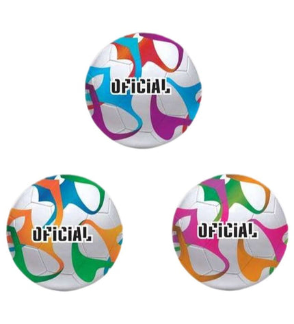 BigBuy Sport soccer ball for outdoor play, featuring a classic design, visible seams, and textured surface for better grip.