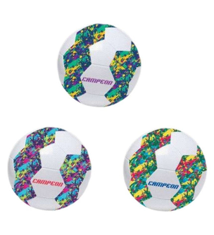 BigBuy Sport football for outdoor play, featuring a classic design with vibrant black and white panels, suitable for sports enthusiasts.