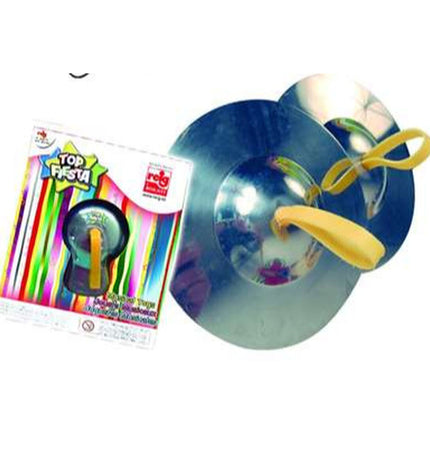 Reig plastic cymbalen toy, 20 cm, colorful children's musical instrument for play and learning.