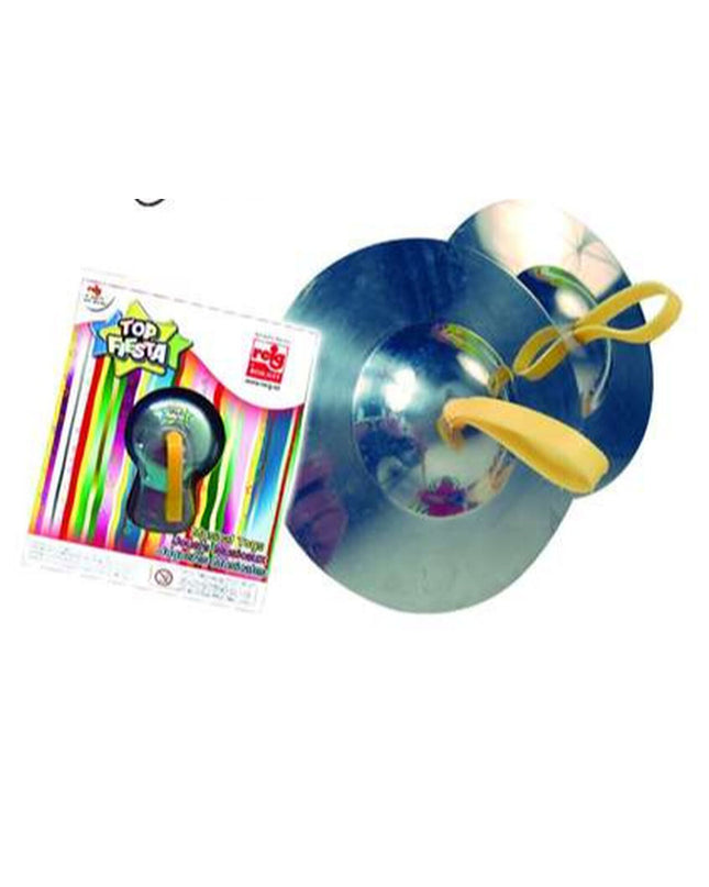 Reig plastic cymbalen toy, 20 cm, colorful children's musical instrument for play and learning.