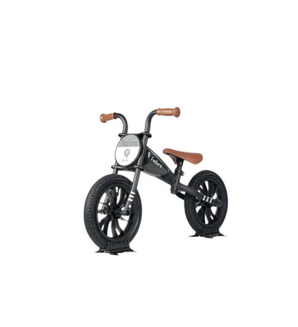 Black Kinderfiets Feduro 12" from BigBuy Fun, a kids' toy bike with training wheels for outdoor play and riding fun.