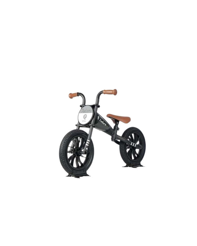 Black Kinderfiets Feduro 12" from BigBuy Fun, a kids' toy bike with training wheels for outdoor play and riding fun.