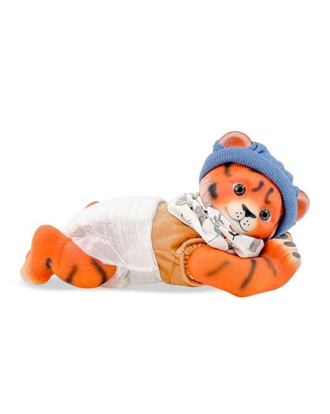Soft Berjuan Anireal Tijger plush toy, 35 cm, adorable stuffed animal from the Speelgoed en games collection, perfect for children.