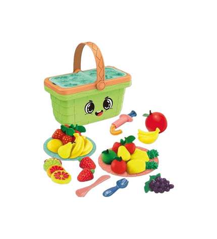 Colorful BigBuy Fun Eten speelgoedset with 20 pieces, perfect for imaginative play and pretend cooking activities.