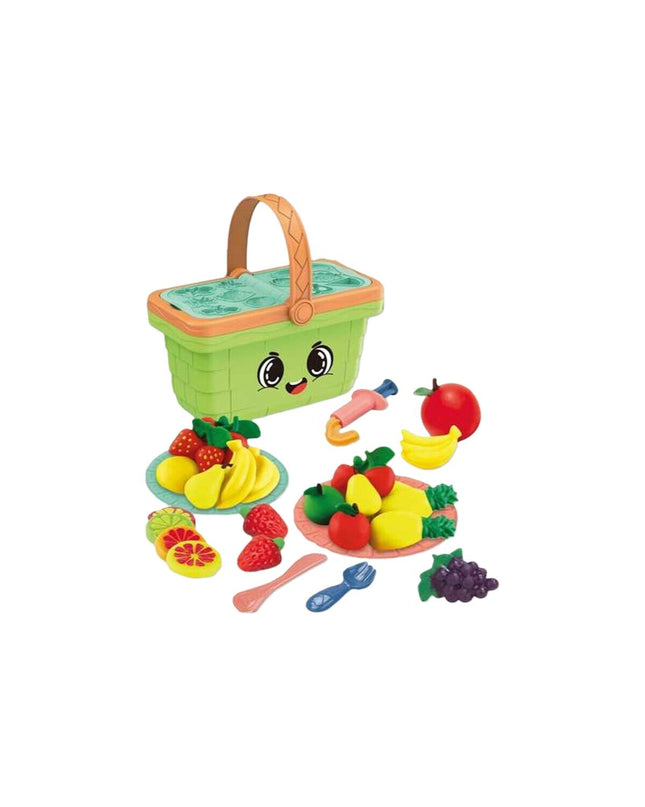 Colorful BigBuy Fun Eten speelgoedset with 20 pieces, perfect for imaginative play and pretend cooking activities.