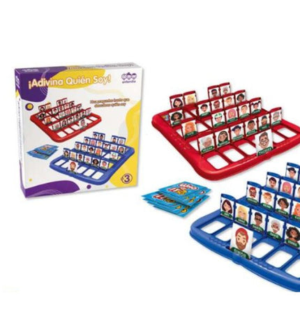 BigBuy Fun Guess Who game, a colorful board game with character cards, ideal for family and kids' entertainment.