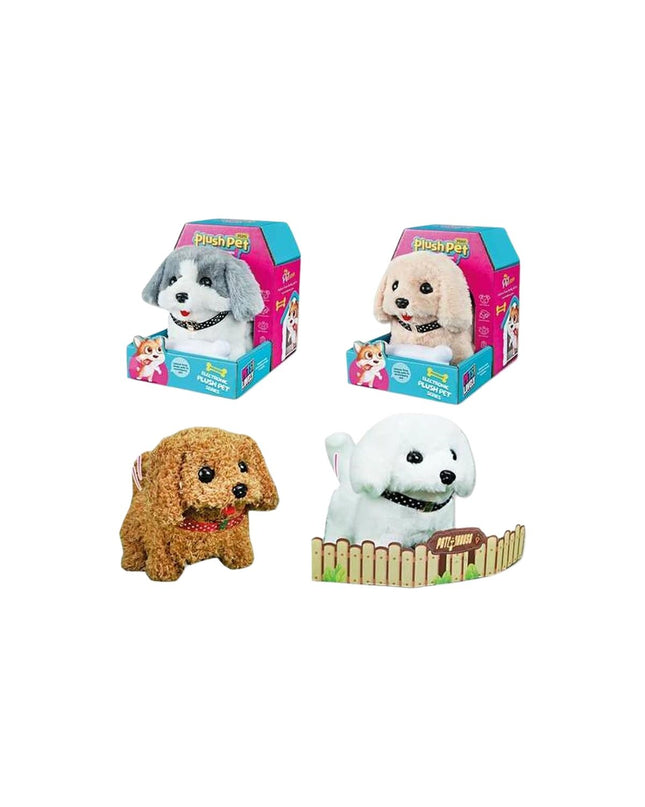 Electronic interactive dog toy by BigBuy Fun, 18x18x13 cm, featuring colorful buttons and playful design for pet entertainment.