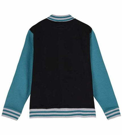 Green Slytherin Harry Potter sport jacket for outdoor activities, size medium, with Harry Potter branding and Slytherin crest.