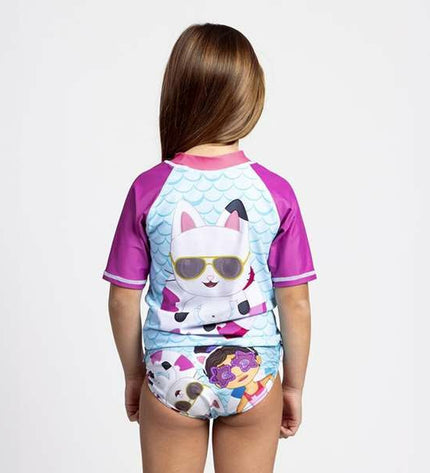 Gabby's Dollhouse bad t-shirt for sports and outdoor watersport, featuring colorful graphic design on the front.
