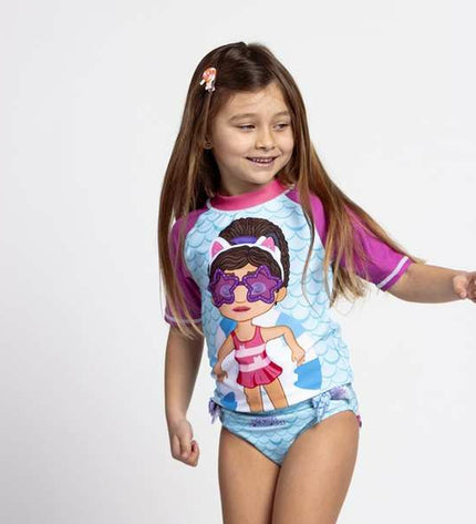 Gabby's Dollhouse bad T-shirt featuring colorful cartoon characters, perfect for sport, outdoor, and watersport activities.