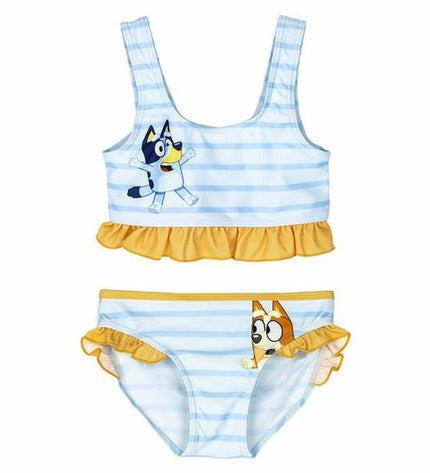 Bluey blue bikini for sport and outdoor watersports, featuring lightweight, quick-drying fabric and a comfortable fit.