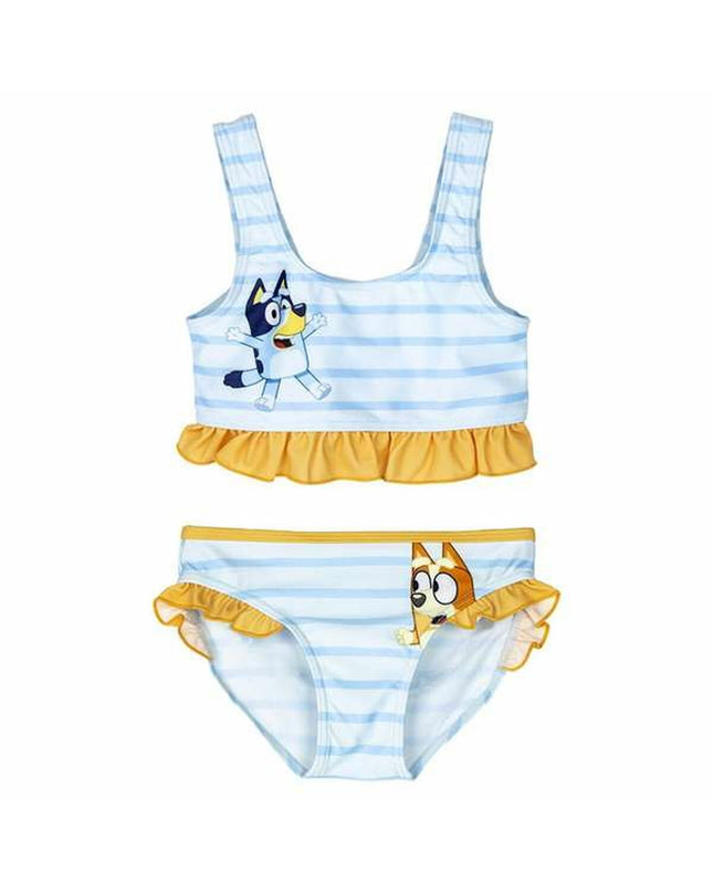 Bluey blue bikini for sport and outdoor watersports, featuring lightweight, quick-drying fabric and a comfortable fit.