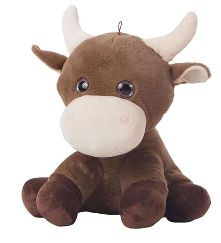 Soft plush toy of a cow, 48 cm, from BigBuy Fun, ideal for children as cuddly animal plaything.