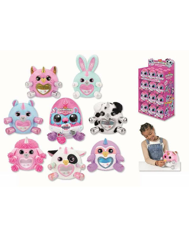 Soft Zuru plush toy cuddle animal from the Knuffel Zuru collection, featuring colorful, plush fabric and a friendly expression.
