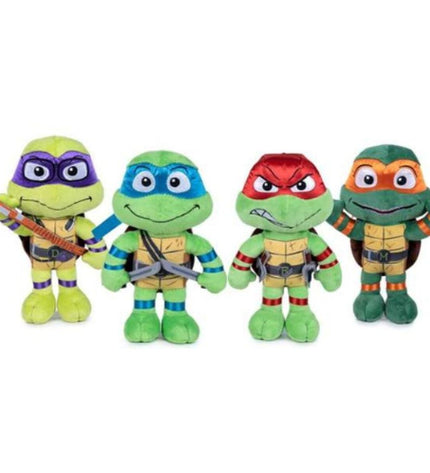 Soft Teenage Mutant Ninja Turtles plush toy, cuddly stuffed animal from the Teenage Mutant Ninja Turtles toy collection.
