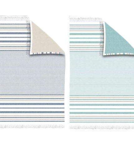 Secaneta badstof sarong for watersport and outdoor activities, showing soft fabric in vibrant colors with a relaxed fit.
