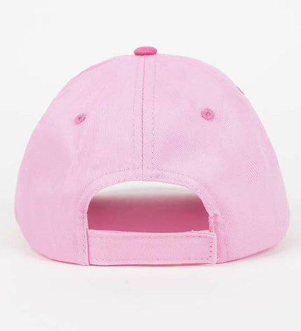 Kinderpet Barbie licht roze sport en outdoor pet outfit for camping and hiking, featuring pink color and Barbie branding.