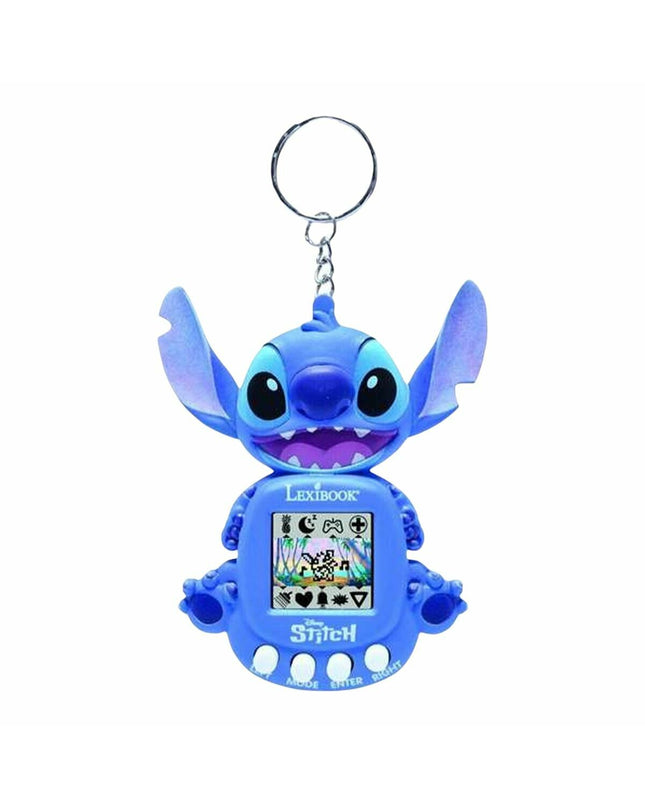 Lexibook interactive toy featuring colorful buttons and screen, designed for kids' educational games and entertainment.