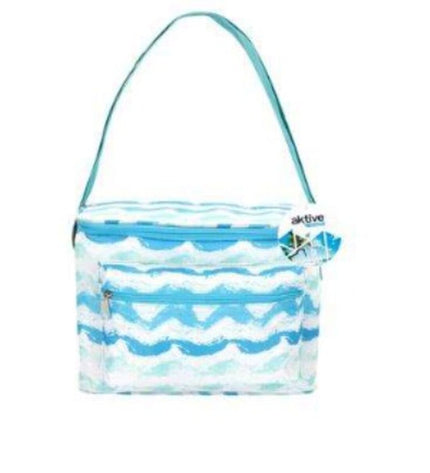 Aktive 15L cooling box for camping and outdoor activities, compact 30x18x23 cm, portable cooler for outdoor adventures.