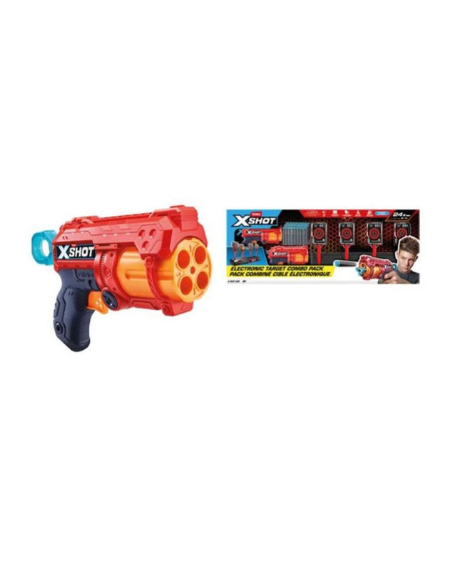 BigBuy Fun X-Shot toy gun with colorful darts, suitable for outdoor play and active games, designed for kids' fun and sport activities.