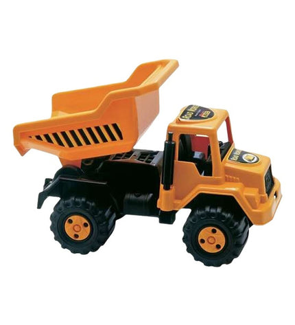 AVC Kiepwagen toy truck with bright colors, detailed design, and moving parts, perfect for children’s play and imaginative fun.