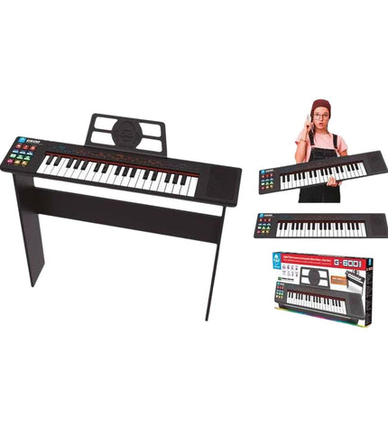 Colorful iDance toy piano for kids with keys and buttons, designed for children's musical play and entertainment.