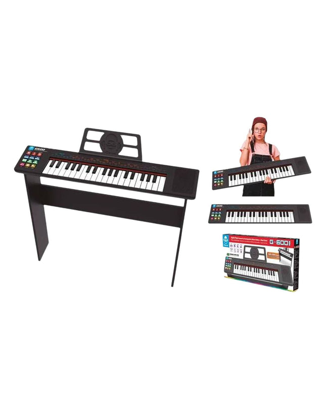 Colorful iDance toy piano for kids with keys and buttons, designed for children's musical play and entertainment.