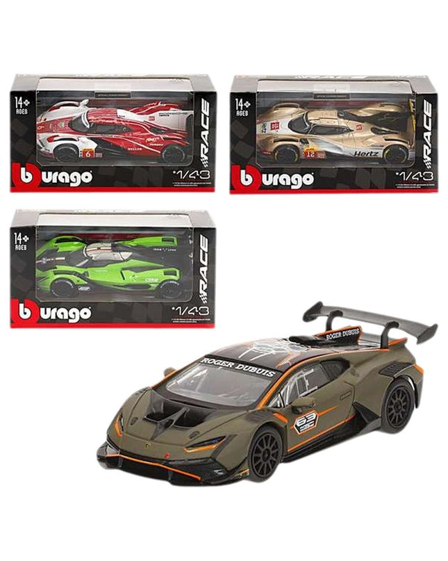 Bburago Racing Series 2025 V1 1:43 scale toy car, detailed miniature vehicle for racing enthusiasts