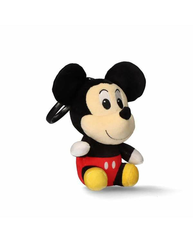 Black Mickey Mouse keychain featuring a playful Mickey Mouse design, perfect as a fun and original gift or collectible accessory.