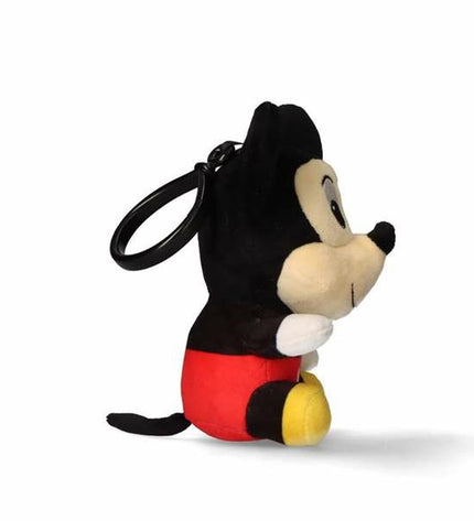Black Mickey Mouse keychain featuring a playful Mickey Mouse design, perfect as a fun gift or accessory.