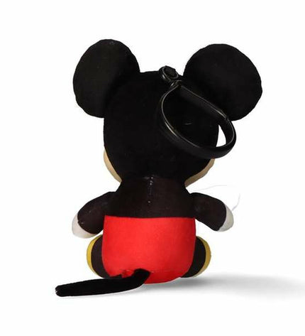 Black Mickey Mouse keychain featuring a playful Mickey Mouse design, perfect as a fun and original gift accessory.