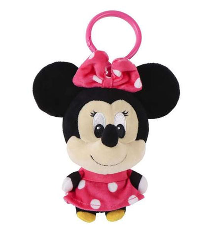 Pink Mickey Mouse keychain featuring a playful design, perfect as a fun gift or collectible accessory.