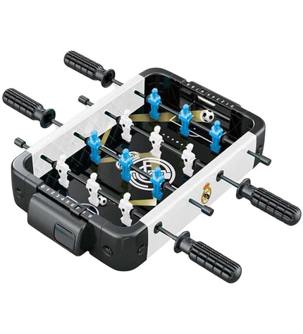 Reig tafelvoetbal spel met kleurrijke spelers en speelveld, ideaal voor speelgoed en games fans.