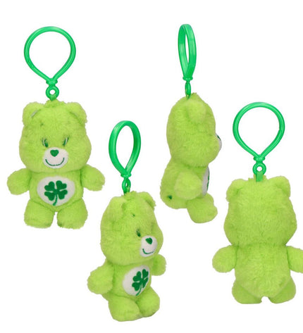 Care Bears green plush keyring featuring a cute and cuddly Care Bears character, perfect for playful accessories and gifts.