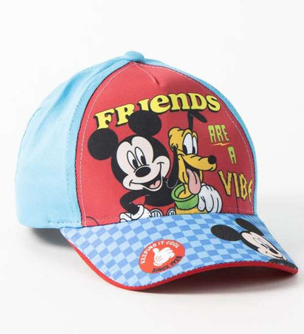 Kinderpet Mickey Mouse Blue outdoor harness for kids, suitable for camping and hiking, featuring Mickey Mouse design.