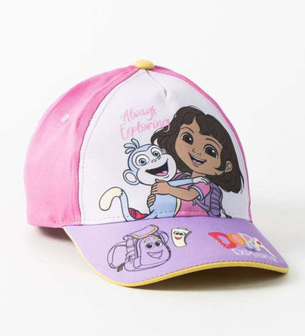 Dora the Explorer Kinderpet Roze outdoor sport backpack for camping and hiking, featuring colorful Dora character design.