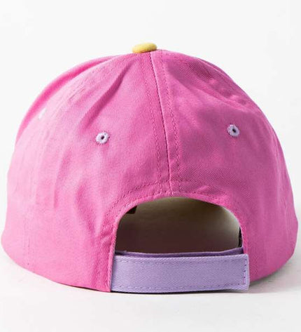Pink Kinderpet Dora The Explorer outdoor sports and camping backpack, featuring Dora character design for kids.