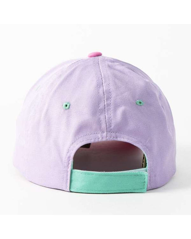 Kinderpet Dora The Explorer purple outdoor hat with wide brim, perfect for camping and outdoor activities.
