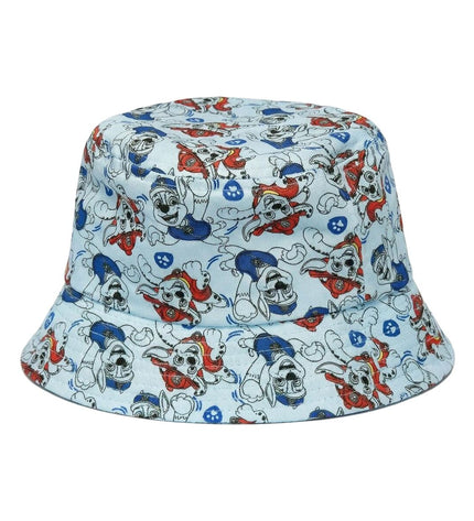 Paw Patrol-themed outdoor hat with a colorful design, suitable for camping and outdoor activities, from The Paw Patrol brand.