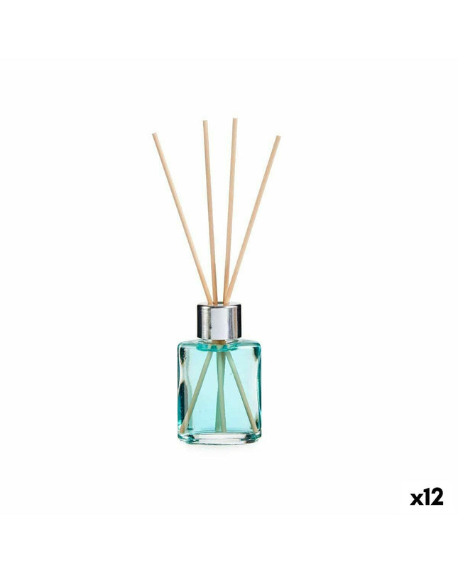 Set of 12 Acorde Parfum Sticks in 30ml bottles for home fragrance and decor, displayed in a home or kitchen setting.