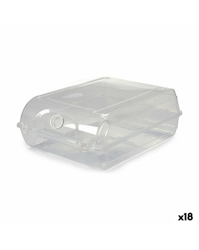 Kipit shoe organizer with 12 or 18 compartments, 29x13.3x36 cm, for home storage and organization, in a front view.