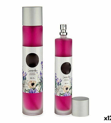 Acorde Lavendel luchtverfrisserspray in 100 ml bottle, shown with lavender scent, for home and kitchen decor.